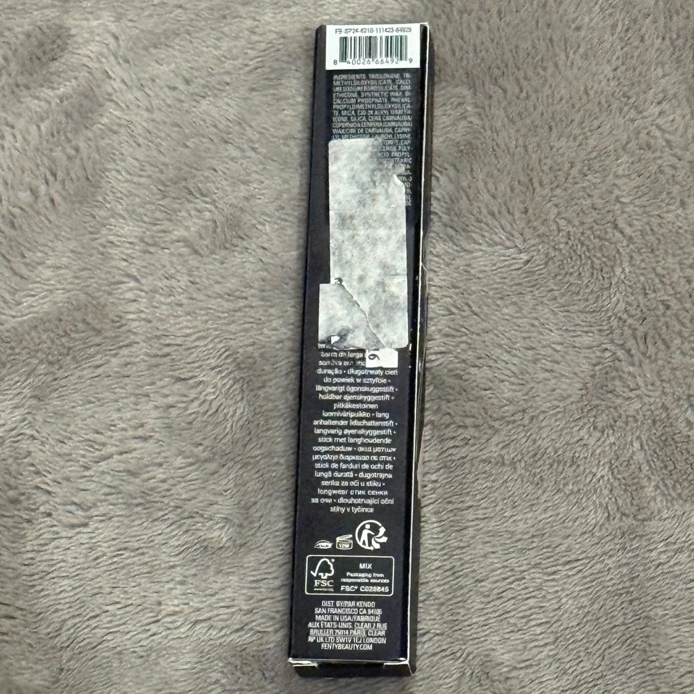 Fenty Beauty Shadowstix Longwear Eyeshadow Stick AMBER 1.6g‎ 0.056oz New in Box